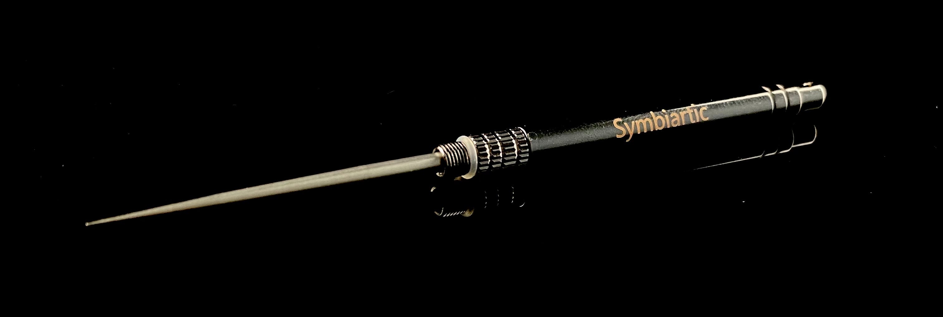 Symbiartic Titanium/Brass Slide Poker Keychain
