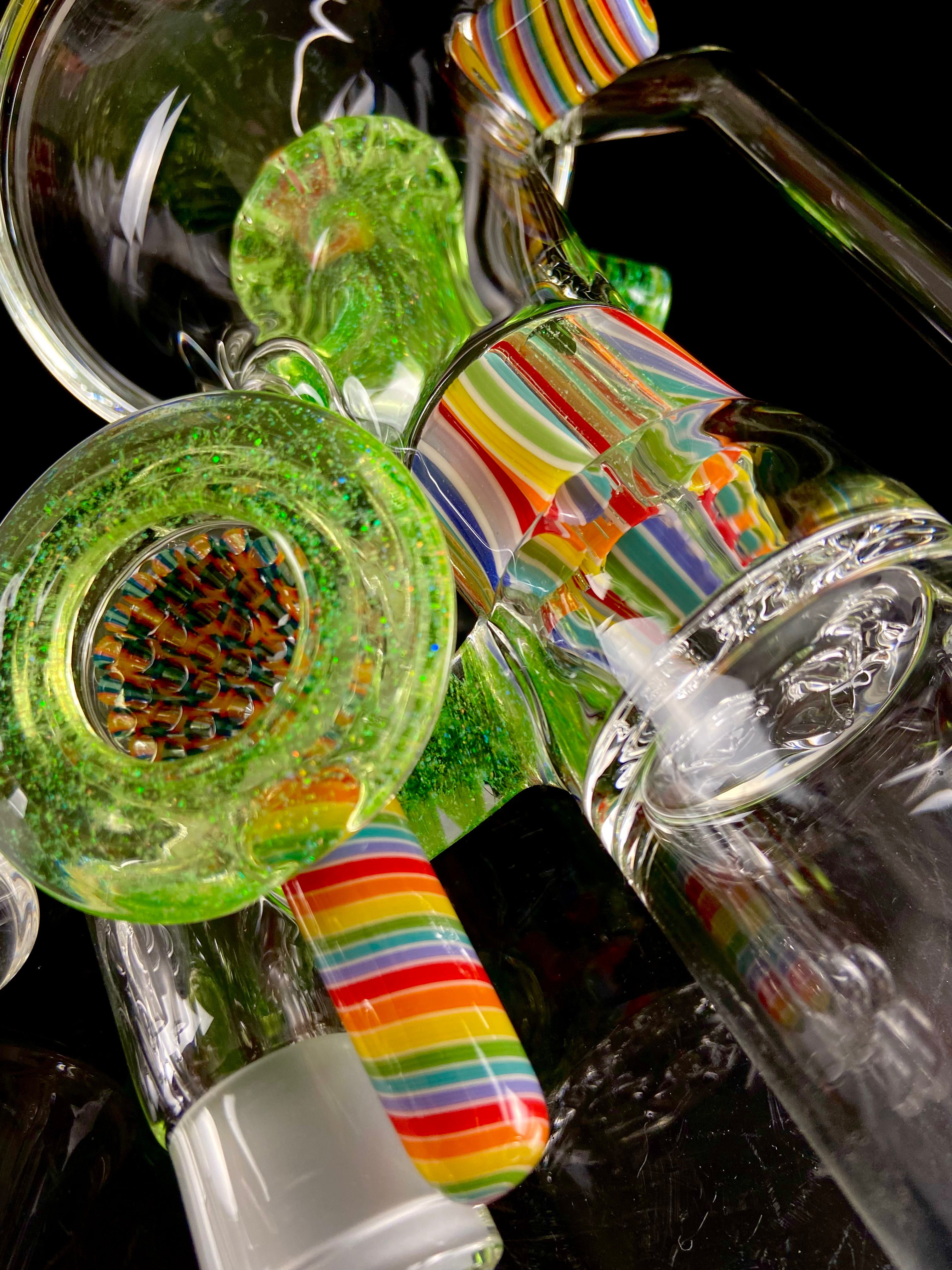 Collector Series HMRFR - Limestone Crushed Opal and rainbow Linework